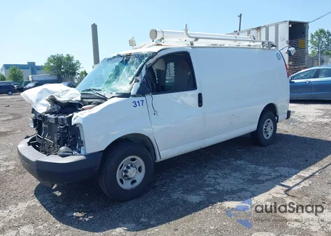 2014 Chevrolet Express G3500 z USA, uszkodzony, nr VIN 1GCZGTCA0E1190859